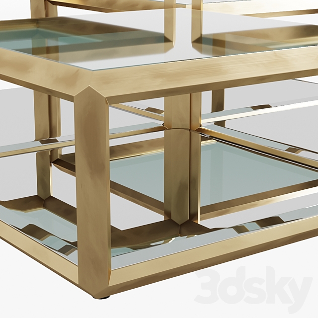 Coffee table callum 3DSMax File - thumbnail 2