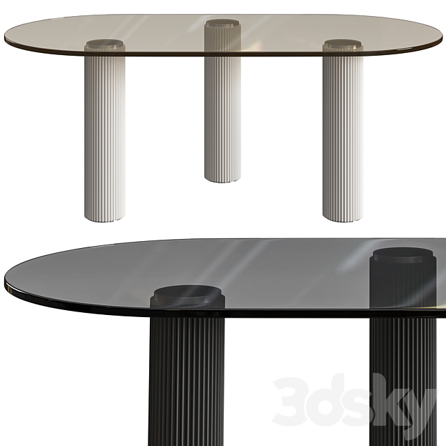 Coffee table Corner Design Tomash 3DSMax File - thumbnail 1