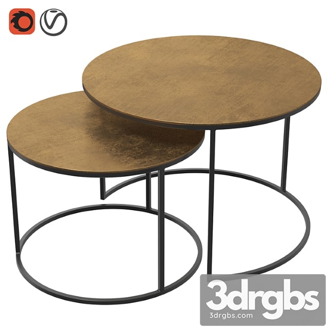 Coffee table eclipse dantone home - thumbnail 1