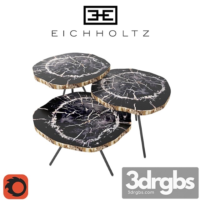 Coffee table eichholtz 111465 de soto 2 3dsmax Download - thumbnail 1