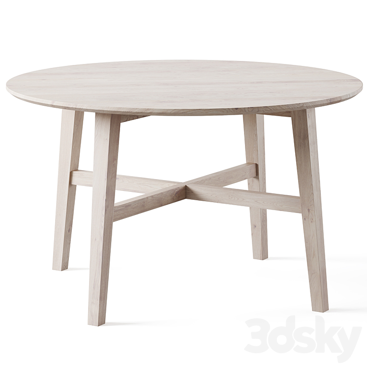 Coffee table FILIPPA round by Rowico Home 3DS Max Model - thumbnail 1