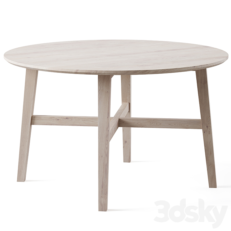 Coffee table FILIPPA round by Rowico Home 3DS Max Model - thumbnail 2