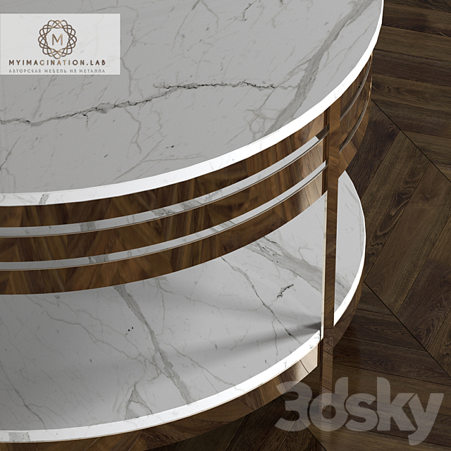 Coffee table from Myimagination.lab 3DSMax File - thumbnail 3