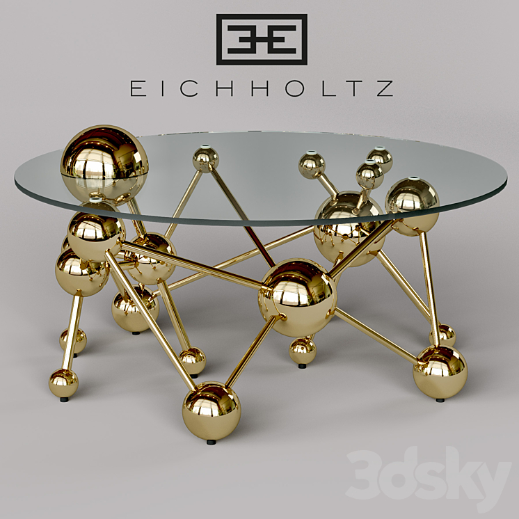 Coffee Table Galileo 3DS Max - thumbnail 1