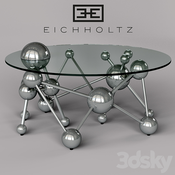 Coffee Table Galileo 3DS Max - thumbnail 2