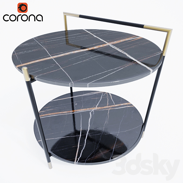 Coffee table. Garda Decor 3DSMax File - thumbnail 1