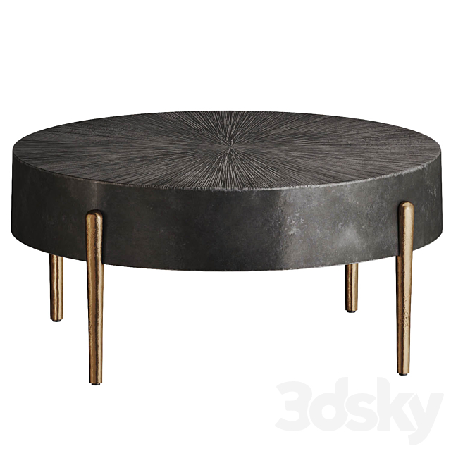 Coffee table Godfrey Dantone Home 3ds Max - thumbnail 1