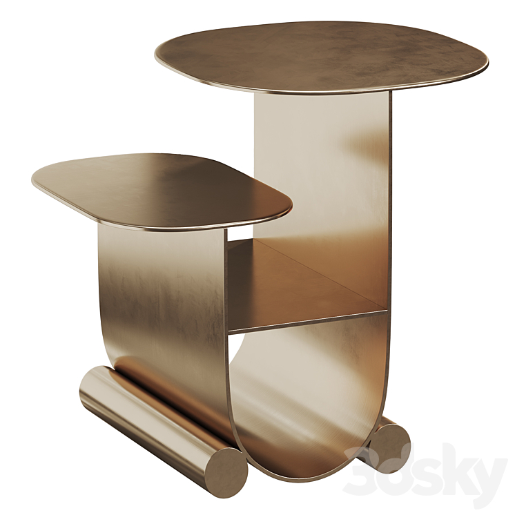 coffee table Goldsmith by Corner Design 3DS Max Model - thumbnail 1