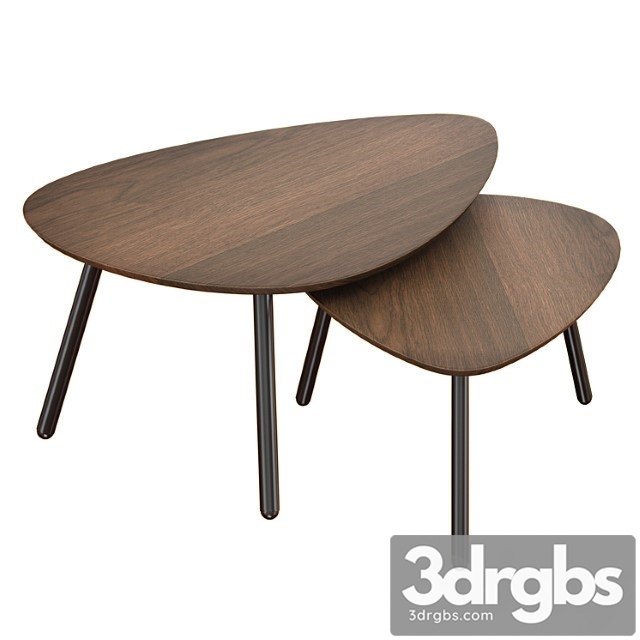 Coffee Table Hendrich Nesting Zoffee Table 3dsmax Download - thumbnail 1