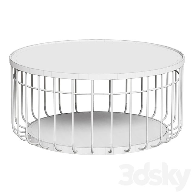 coffee table homii coffee table 3ds Max - thumbnail 2