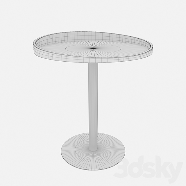 Coffee table Karlin 3DSMax File - thumbnail 2