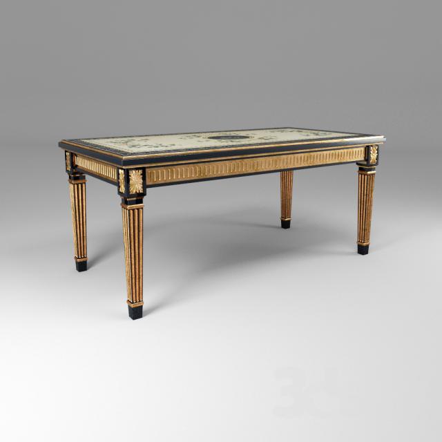 coffee table Kevin Cross 3DS Max - thumbnail 3