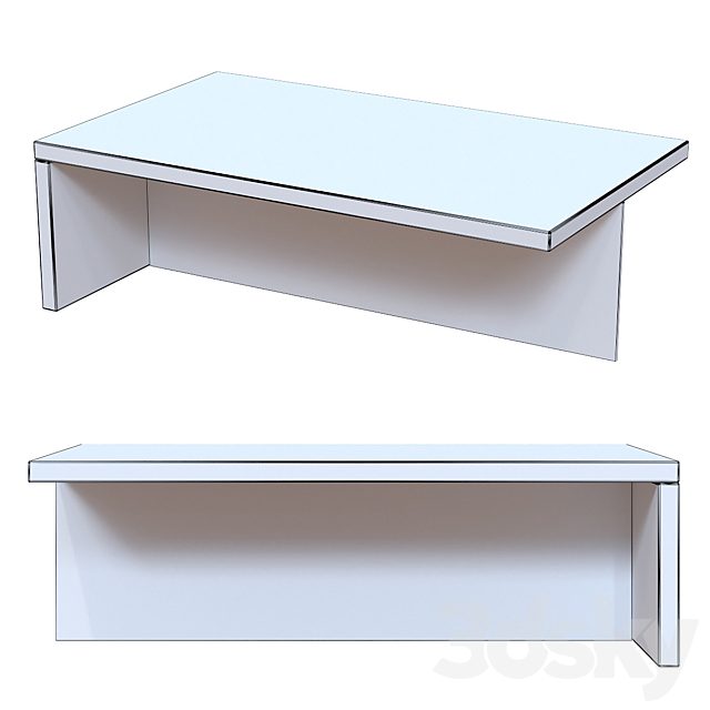 Coffee table La Forma TRISS. 3DS Max Model - thumbnail 2