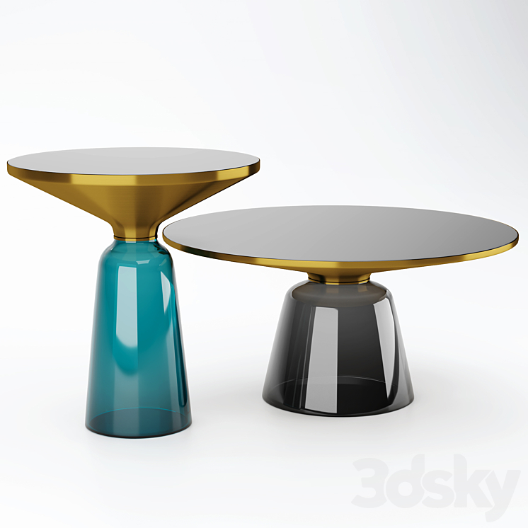 Coffee table LaLume Bell 3DS Max - thumbnail 1