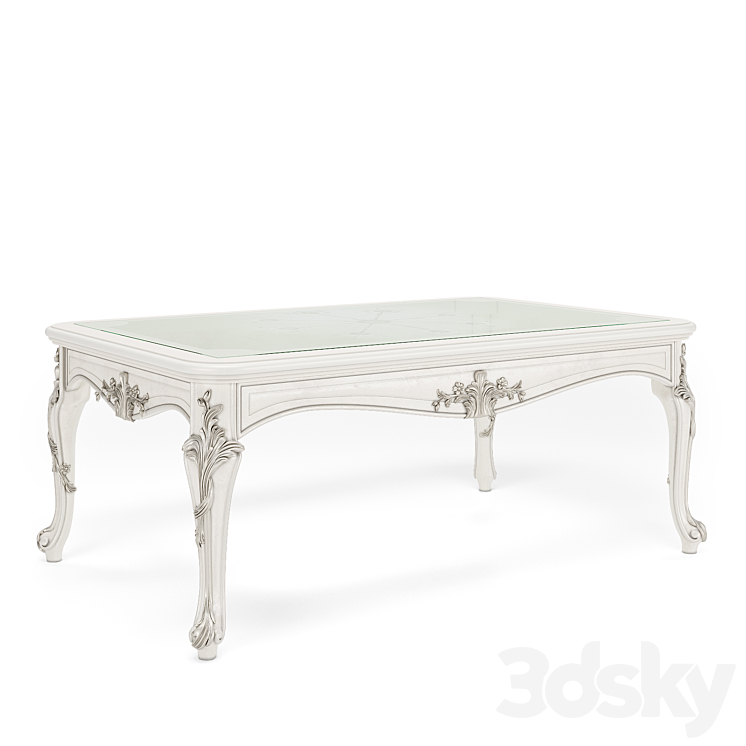 Coffee table Laura Romano Home 3DS Max - thumbnail 2