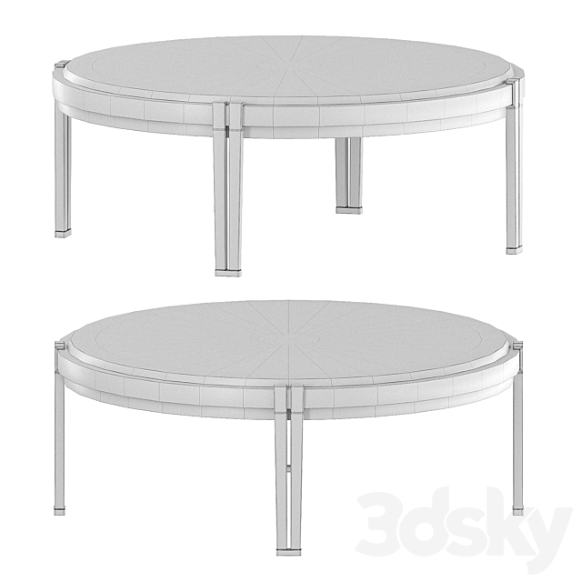 Coffee table – Mary 3ds Max - thumbnail 2