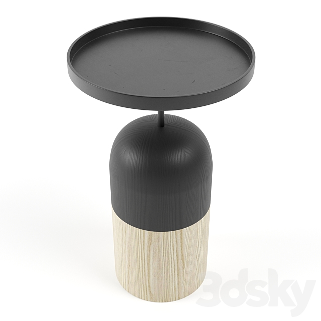 Coffee table Mikser 3DS Max Model - thumbnail 2