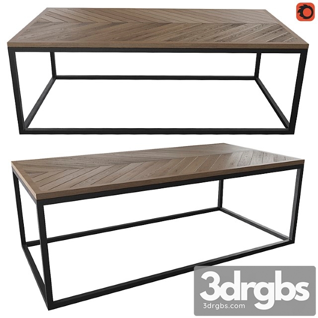 Coffee table nottingham la redoute - thumbnail 1