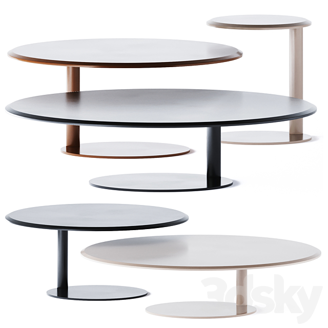 Coffee Table Oto Mini by Gallotti & Radice 3DSMax File - thumbnail 1