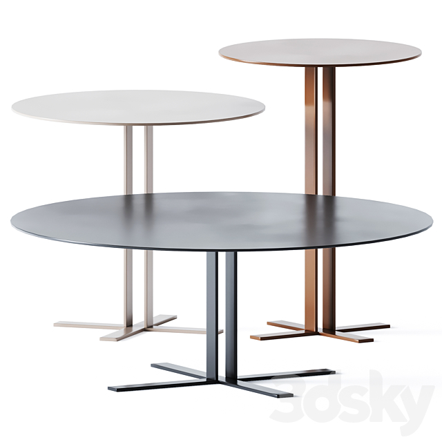 Coffee Table Piu by Saba Italia 3DSMax File - thumbnail 1