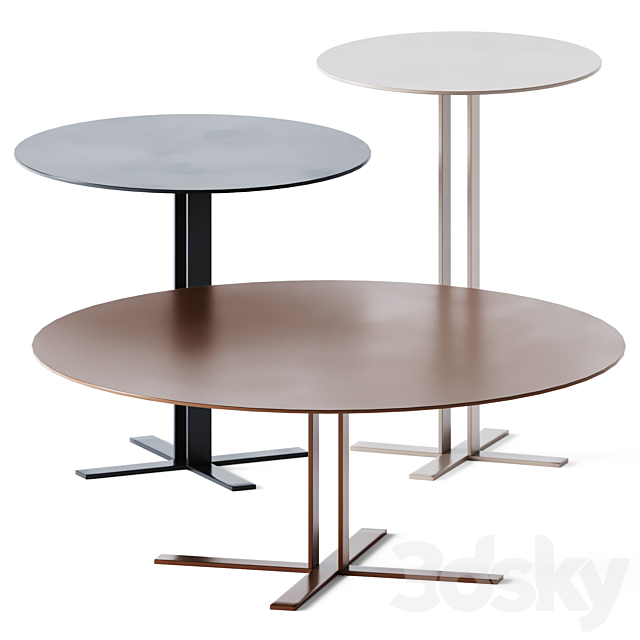 Coffee Table Piu by Saba Italia 3DSMax File - thumbnail 2