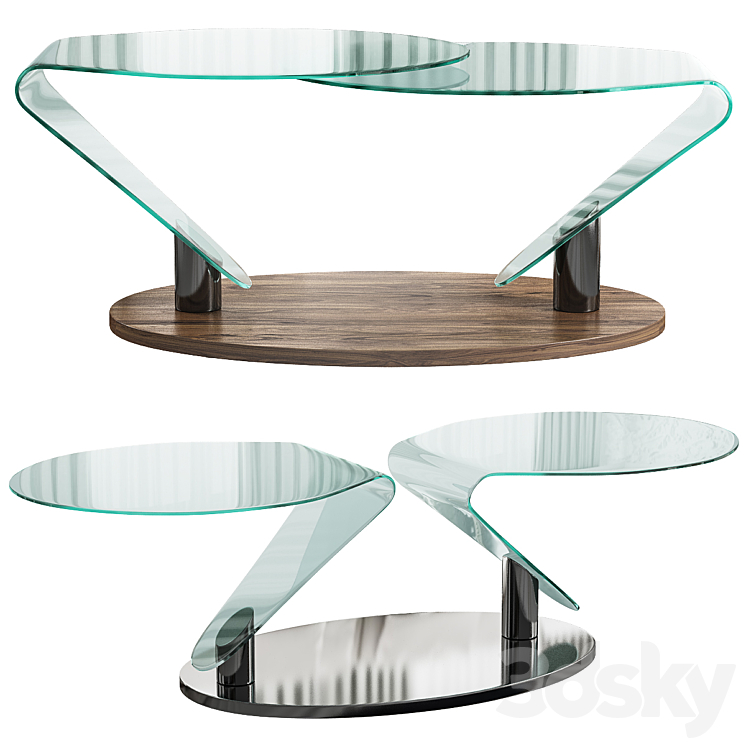 Coffee table Ray Coffee Table Naos 3DS Max Model - thumbnail 1