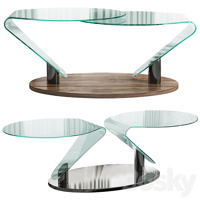 Coffee table Ray Coffee Table Naos 3DSMax File - thumbnail 1