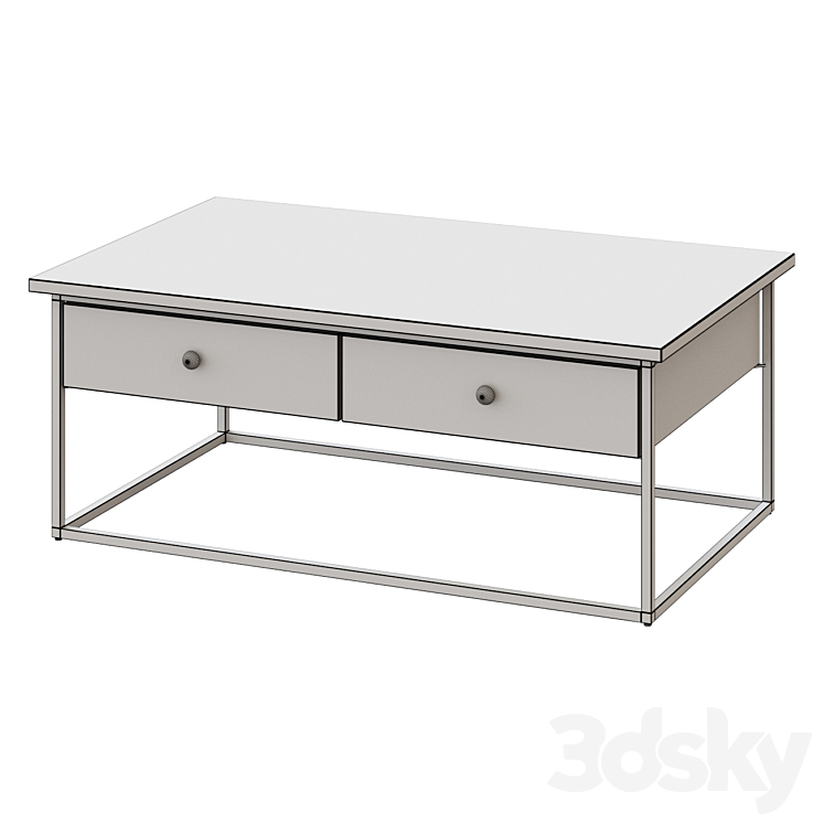 “Coffee table Sanford 39.5″” Rectangular Coffee Table coffee table” 3DS Max Model - thumbnail 2