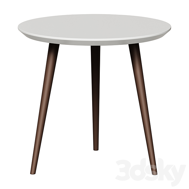 Coffee table Scale Round coffee table 3ds Max - thumbnail 1