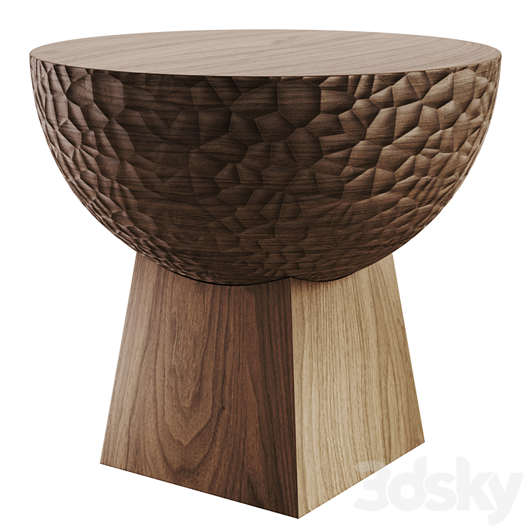 Coffee table SKS01 3DS Max Model - thumbnail 3