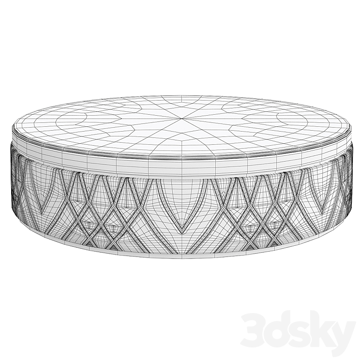 Coffee table smania industria mobili spa tviride03 3DS Max Model - thumbnail 2