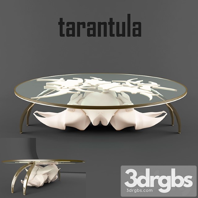 Coffee table – tarantula 2 3dsmax Download - thumbnail 1