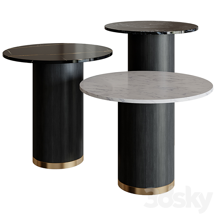 Coffee table Tonino Lamborghini Casa TL-2573 3DS Max Model - thumbnail 1