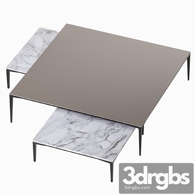 Coffee table tray 2 rimadesio 2 3dsmax Download - thumbnail 1