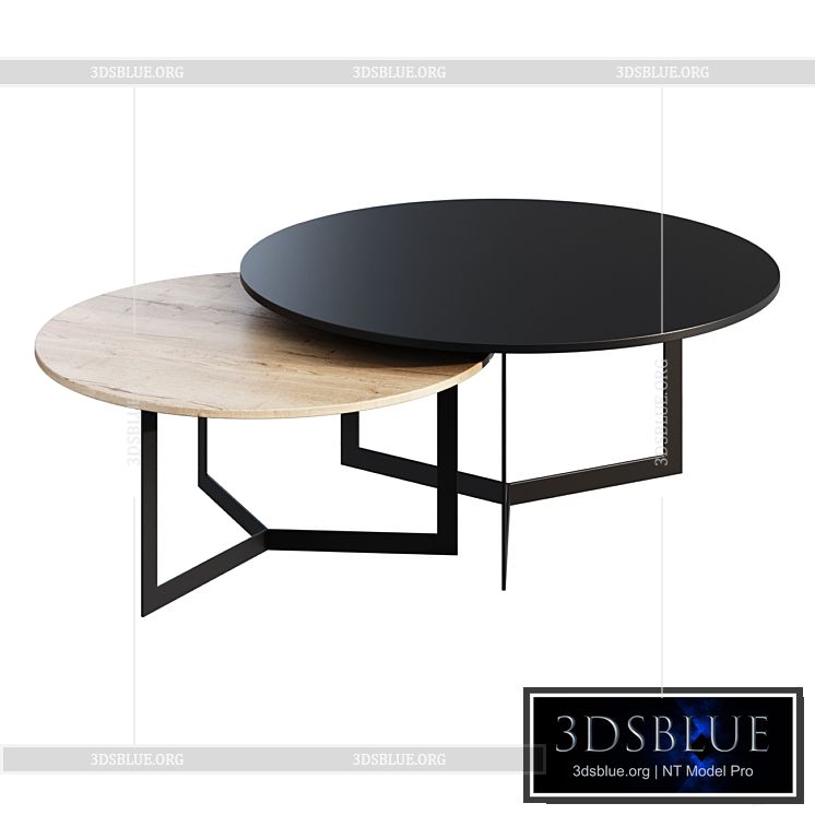 COFFEE TABLE TREKU KABI COFFEE TABLE 3DS Max - thumbnail 3