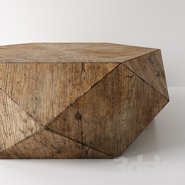 Coffee table Volker 3DSMax File - thumbnail 2