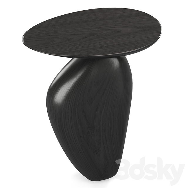 Coffee table Wabi Corner Design 3DS Max Model - thumbnail 2