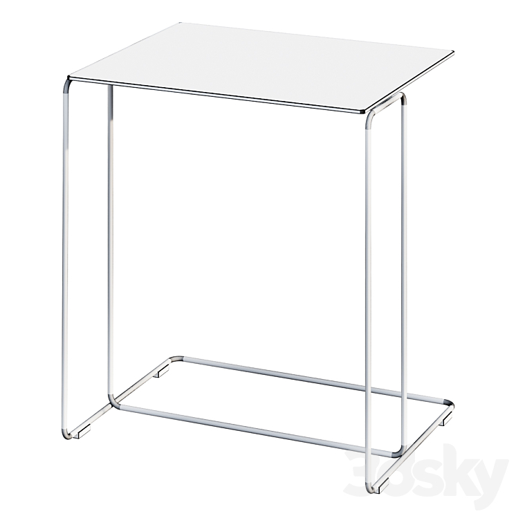 Coffee table WALTER KNOLL OKI SIDE TABLE T2 coffee table 3DS Max Model - thumbnail 2