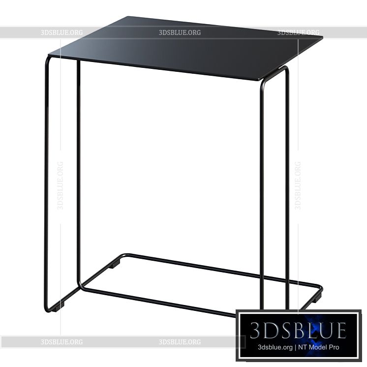 Coffee table WALTER KNOLL OKI SIDE TABLE T2 coffee table 3DS Max - thumbnail 3