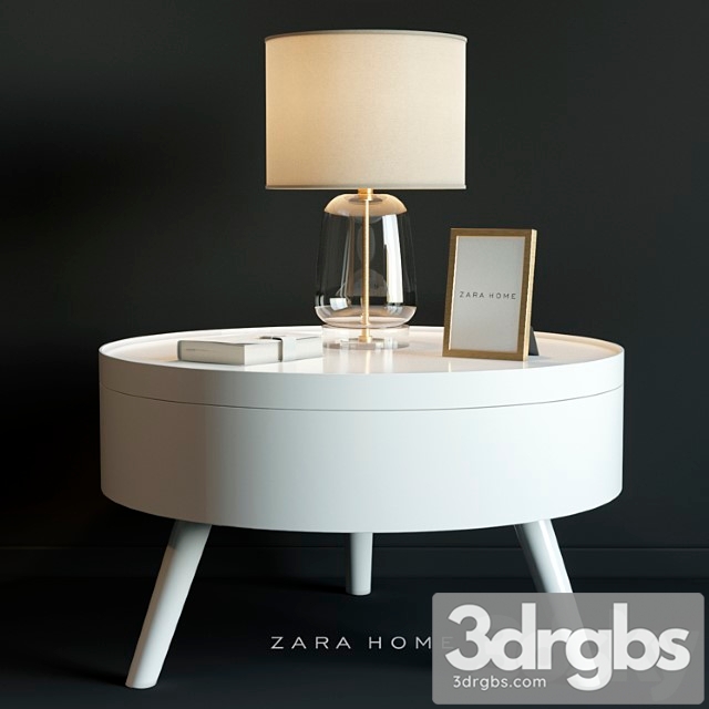 Coffee table zara home 2 3dsmax Download - thumbnail 1