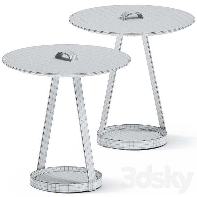 Coffee Table ZOE by Kendo Mobiliario 3DSMax File - thumbnail 3