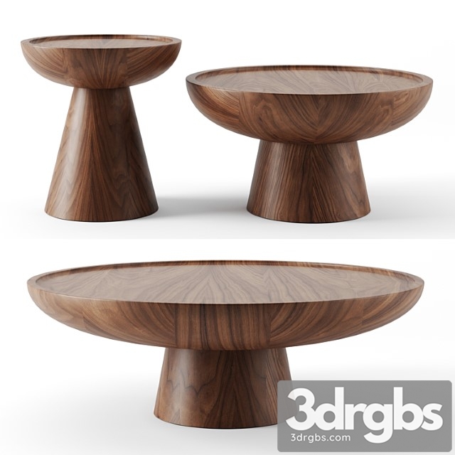 Coffee tables by made in taunus 2 3dsmax Download - thumbnail 1