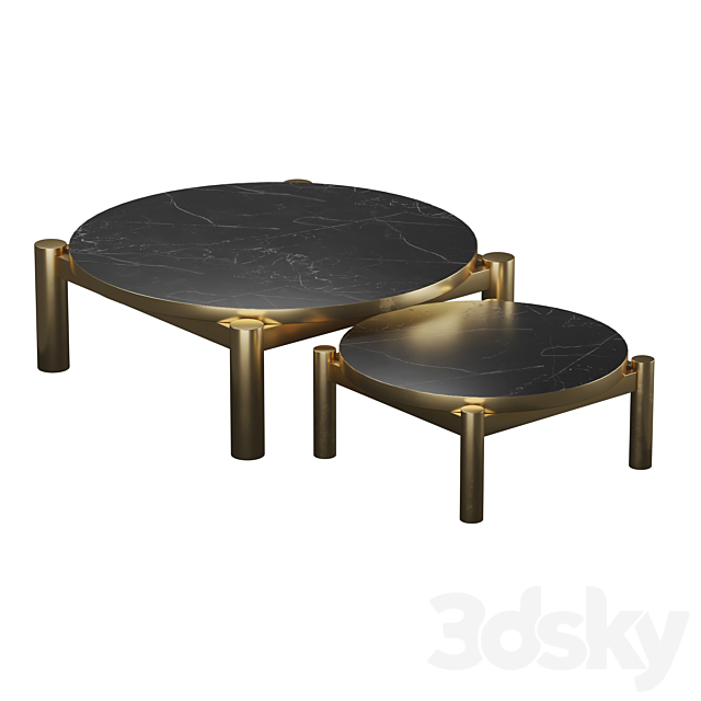 Coffee Tables (Eichholtz) 3DSMax File - thumbnail 1