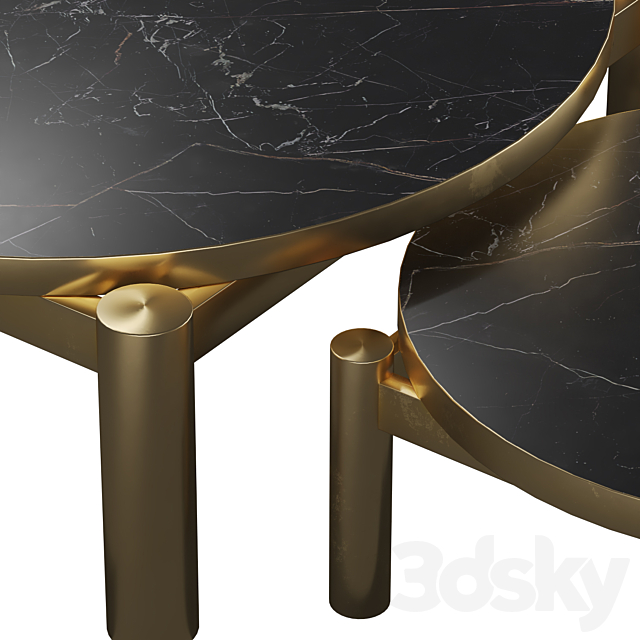 Coffee Tables (Eichholtz) 3DSMax File - thumbnail 3