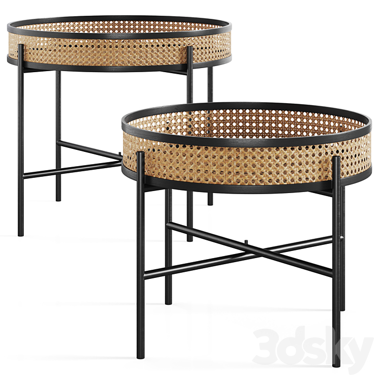 Coffee tables from Loft Concept 3DS Max Model - thumbnail 1