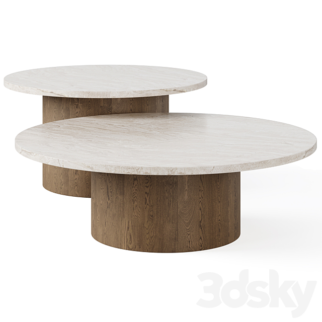 Coffee Tables HATWILD by Cazarina 3ds Max - thumbnail 1