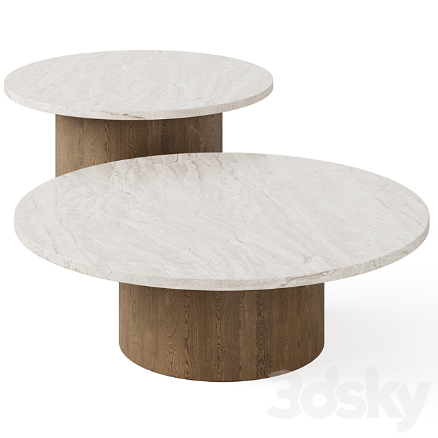 Coffee Tables HATWILD by Cazarina 3ds Max - thumbnail 2