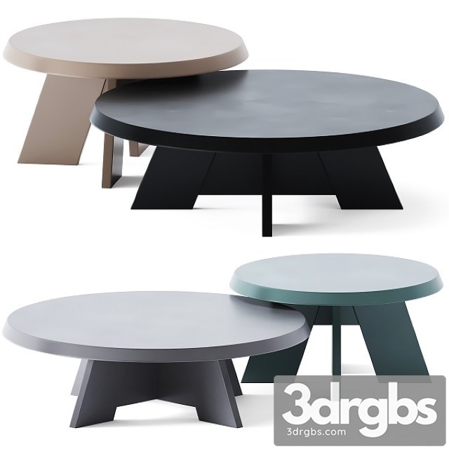 Coffee Tables Itske by Piet Boon 3dsmax Download - thumbnail 1