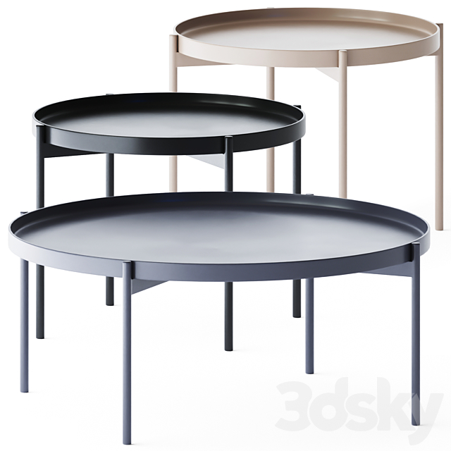 Coffee Tables Salto by Skargaarden 3DSMax File - thumbnail 1