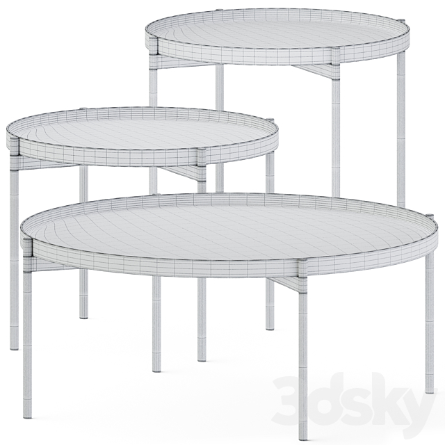 Coffee Tables Salto by Skargaarden 3DSMax File - thumbnail 3